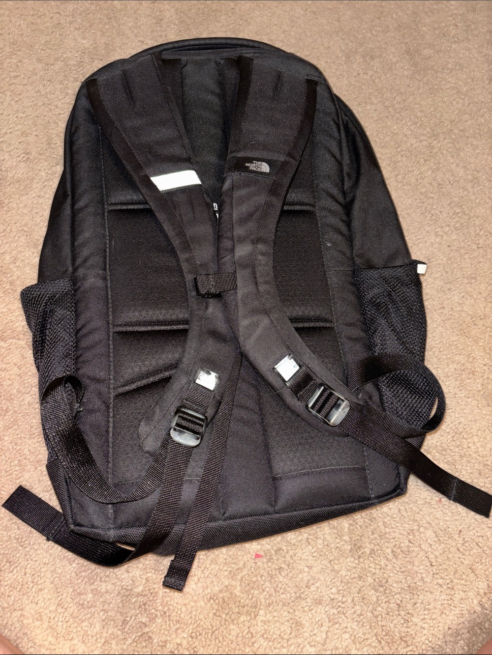 The North Face Jester Backpack - Black with Rose Gold Hardware - Picture 3 of 6